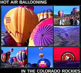 hot air balloons